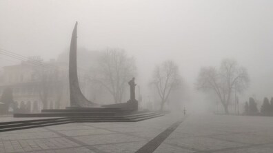 Туман у центрі Львова