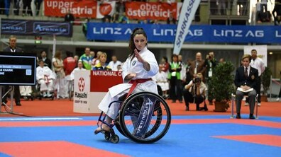 Фото: Львівська паракаратистка – срібна призерка чемпіонату світу