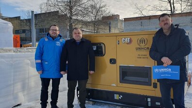 Фото: Комунальні підприємства Львова отримали 4 генератори від благодійників