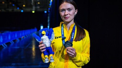 Фото: Львів’янка здобула срібну медаль Всесвітньої Універсіади 2025