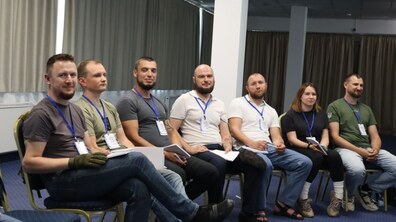 Фото: Підтримка молодих ветеранів та ВПО в Україні: бізнес-хакатон у Львові