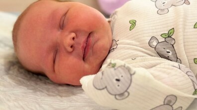 Фото: У лікарні святої Анни народилась дівчинка-богатирка з вагою понад 5,5 кг