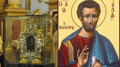 Фото: Львів’ян запрошують помолитися перед мощами св. Юди Тадея у Соборі св. Юра. Розклад Богослужінь