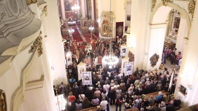 Фото: У Соборі св. Юра відбувся чин заупокійної панахиди за Блаженнішим Любомиром Гузаром