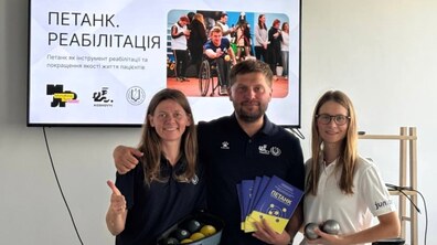 Фото: Лікування через гру: у Львові стартував новий формат реабілітації для ветеранів через петанк