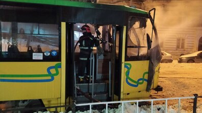 Фото: Займання на трамвайному маршруті № 2 ліквідоване