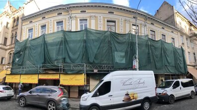 Фото: Реставрація будинку на пр. Шевченка, 23 завершується: вартість робіт 7,8 млн грн