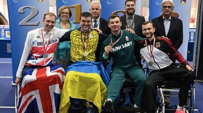 Фото: Львівські паралімпійці здобули медалі Кубка світу