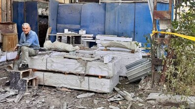 Фото: У Львові російський удар знищив майстерню скульпторів, — Андрій Садовий (відео)