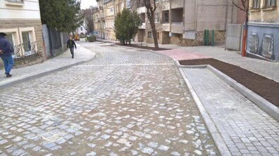 Фото: Завершено ремонт вул. Піскової: від завтра вулицю відкриють для проїзду транспорту