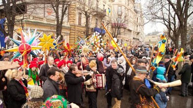 Фото: Головним символом цьогорічного ХІІ Різдвяного фестивалю «Спалах Різдвяної звізди» стане звізда «Героїчна»