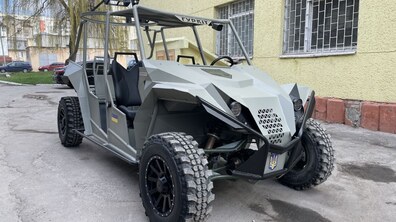 Фото: У львівському училищі розробили унікальне повнопривідне багі для військових на передовій