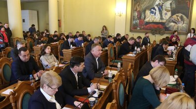 Фото: Депутати проголосувати ухвалу щодо майнового комплексу колишнього Львівського автобусного заводу