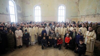Фото: У «Домі Милосердя» освятили каплицю св. Миколая
