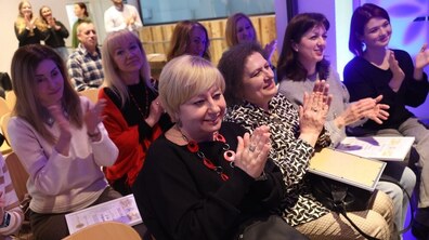 Педагоги під час нагородження