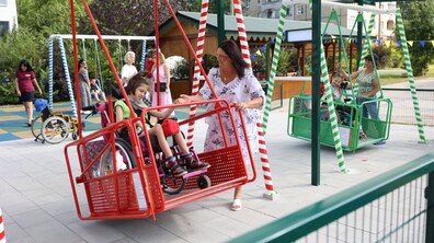 фото Романа Балука: відкриття майданчика у