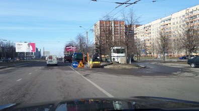 Фото: За місяць ШРП Львова ліквідували аварійну ямковості на дорогах площею 3556 м²