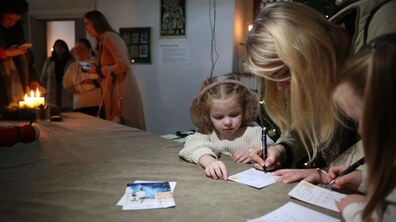 Фото: Різдвяна пошта запрошує на тематичні майстеркласи