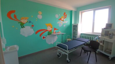Фото: В міській дитячій лікарні Львова створили окрему кімнату для анестезії перед операціями