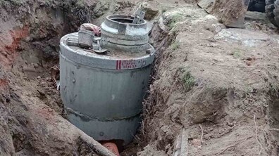 Фото: Біля трьох будинків на вулиці Городоцькій замінили каналізацію