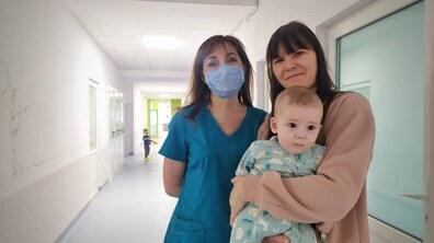 Фото: В дитячій лікарні на Орлика оновили відділення хірургії вроджених вад розвитку