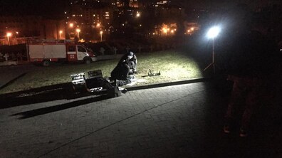 Фото: На територію Личаківського цвинтаря невідомі кинули предмет, який вибухнув