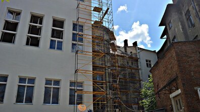 Фото: Львівський театр ім. Лесі Українки активно реконструюють