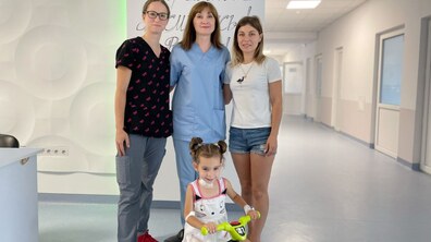 Фото: Львівські лікарі врятували 4-річну дівчинку з хворобою Гіршпрунга