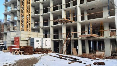 Фото: Міська інспекція ДАБК оштрафувала забудовника майже на 150 тис. грн за порушення у будівництві на вул. Малоголосківській, 12 Б