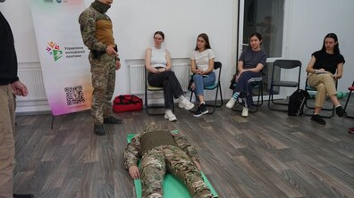 Фото: Молодь запрошують на безкоштовний курс тактичної медицини