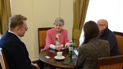 Фото: Міський голова Львова зустрівся з депутатом Європейського Парламенту 2004-2009 років