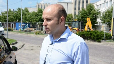Фото: На кільці вул. Липинського — вул. Б. Хмельницького наступного року відбудеться зміна організації дорожнього руху