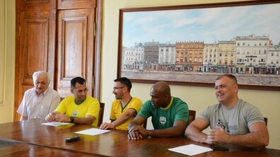 Фото: Бразильські футболісти відвідують Львів з нагоди 500-річчя Реформації
