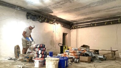 Фото: У Львові на вул. Шевченка ремонтують укриття на 200 осіб: що вже зроблено та коли відкриття (відео)