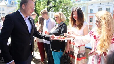 Фото: Мер Львова зустрівся з переможцями #SuperUrok