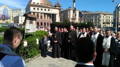 Фото: Сьогодні в центрі Львові відбулась спільна екуменічна молитва