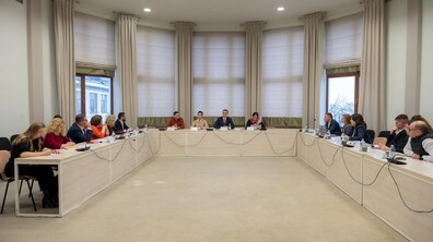нарада щодо покращення ефективності розподілу онкологічних препаратів у лікарні Львівської області, у тому числі й шляхом можливості запровадження окремого пілотного проєкту з постачання медичних препаратів для пацієнтів з онкологічними та онкогематологічними захворюваннями до онкоцентру Першого територіального медичного об’єднання м. Львова
