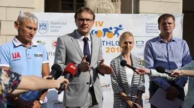 Фото: У Львові 9 вересня відбудеться Відкритий кубок Львова з триатлону: рух транспорту на маршруті змагань буде обмежено
