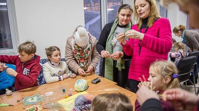 Фото: В УКУ «Різдвяна місія» об’єднала близько 200 дітей загиблих українських бійців