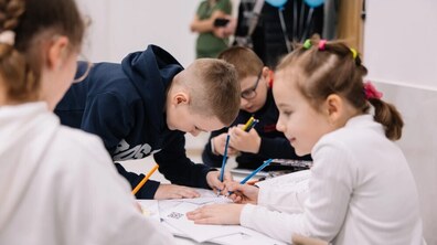 Діти у лікарні святого Миколая Першого медичного об’єднання Львова. Фото ілюстративне