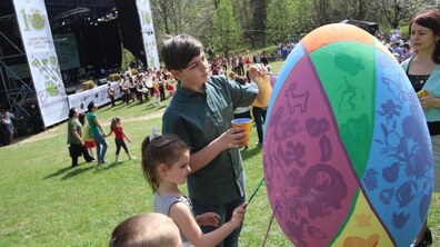Фото: В Музеї народної архітектури та побуту відбувається фестиваль «Святкуймо Воскресіння разом»
