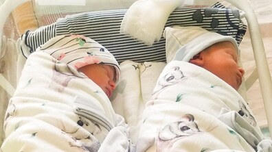 Фото: У львівському пологовому народилось три пари двійнят