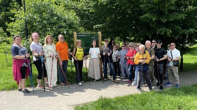Фото: У парку 700-річчя Львова відкрили три оздоровчі маршрути