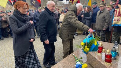 Фото: У Львові вшанували пам'ять головного командира УПА Романа Шухевича