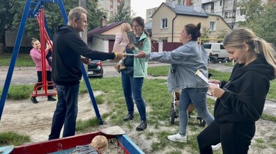 Фото: Чи готуються львів'яни до зими: Андрій Садовий зустрівся з мешканцями