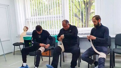 Фото: Соціальних фахівців навчали домедичній допомозі