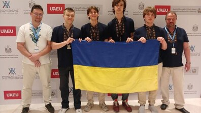 Фото: Львівські школярі – медалісти Міжнародної олімпіади з хімії