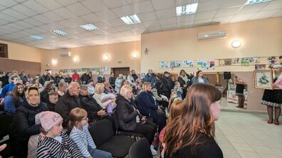 Фото: Громада Малехова проводить благодійний захід на підтримку місцевих захисників