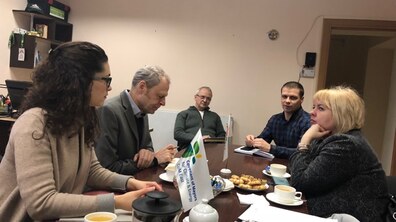 Фото: Німецькі експерти з міста Фрайбург впродовж двох днів мають робочі зустрічі у Рясному, де планують реалізувати проект «Зелений район»