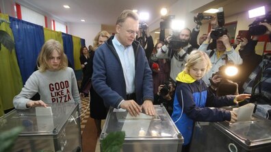 Фото: Сім’я міського голови Львова проголосувала